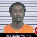 Desmond Mathis mugshot