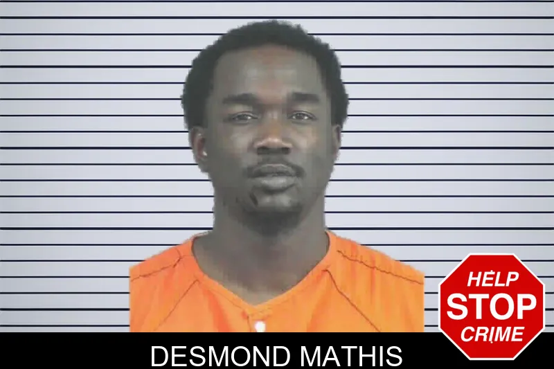 Desmond Mathis mugshot
