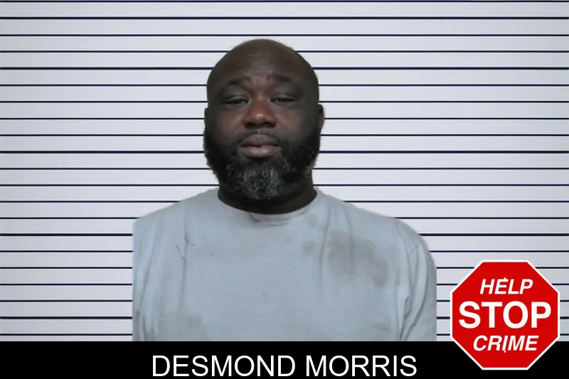 Desmond Morris mugshot