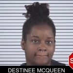 Destinee McQueen mugshot