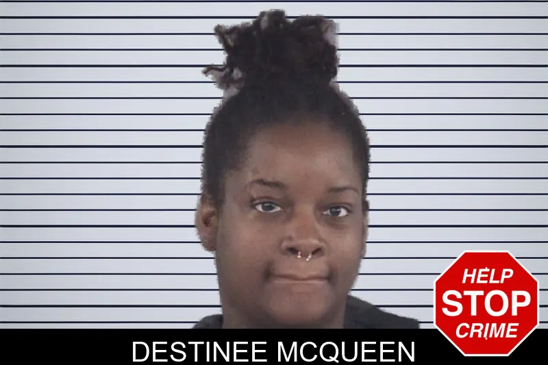 Destinee McQueen mugshot