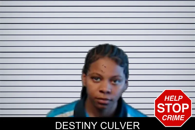 Destiny Culver mugshot