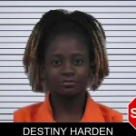 Destiny Harden mugshot