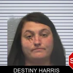 Destiny Harris mugshot