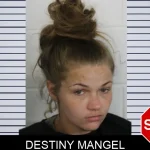 Destiny Mangel mugshot