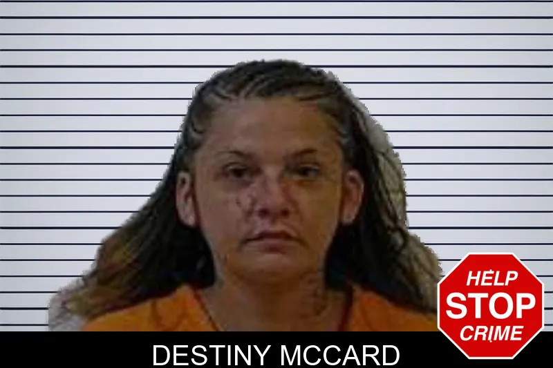 Destiny McCard mugshot