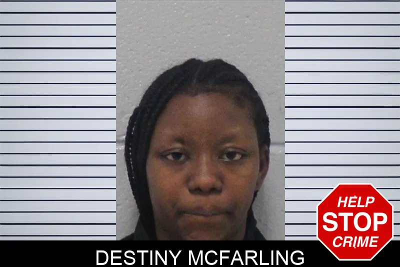 Destiny McFarling mugshot