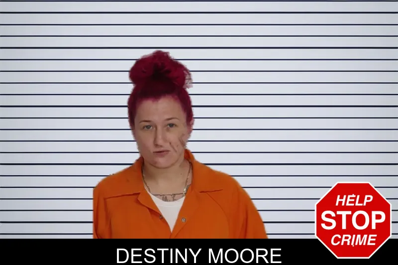 Destiny Moore mugshot