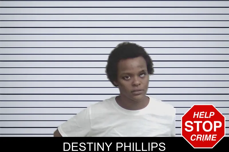 Destiny Phillips mugshot
