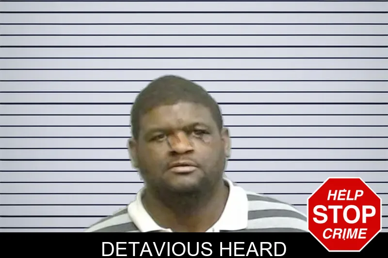 Detavious Heard mugshot