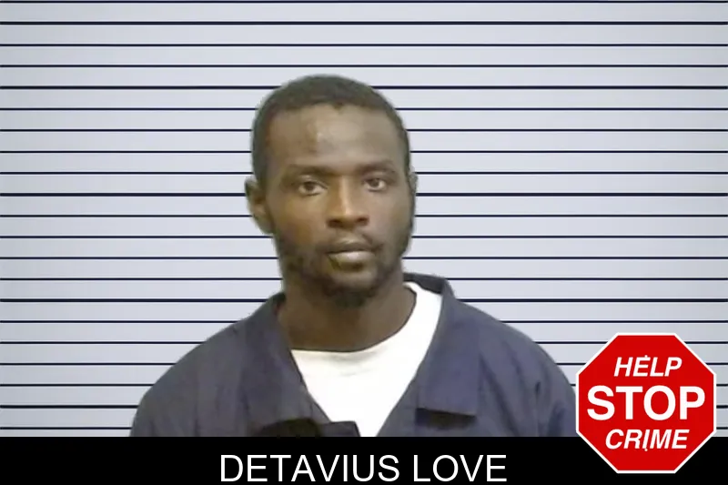 Detavius Love mugshot