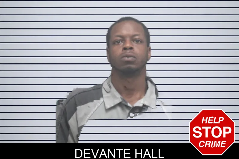 Devante Hall mugshot