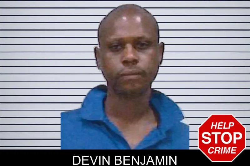 Devin Benjamin mugshot