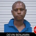 Devin Benjamin mugshot