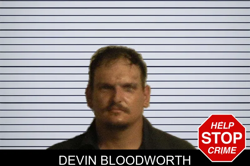 Devin Bloodworth mugshot