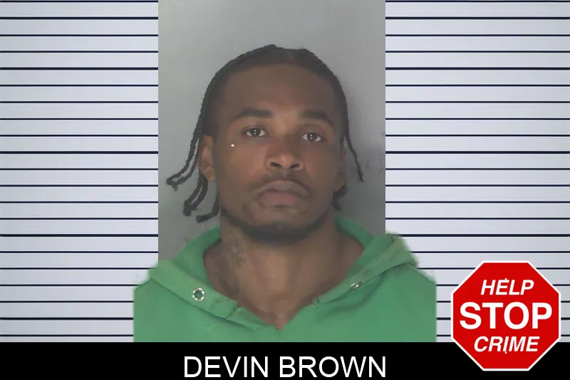 Devin Brown mugshot