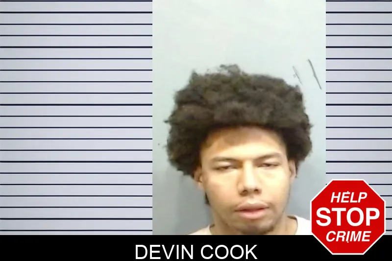 Devin Cook mugshot