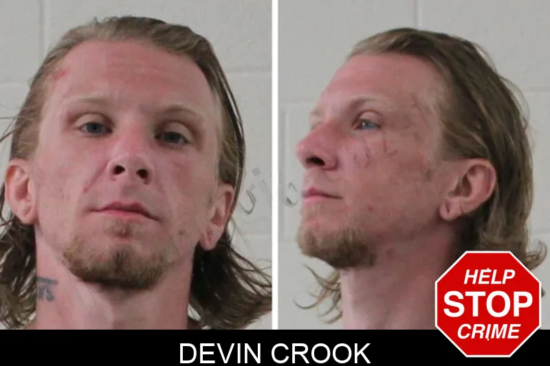 Devin Crook mugshot