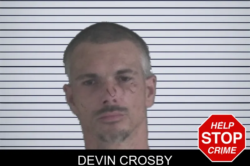 Devin Crosby mugshot