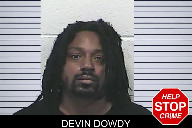 Devin Dowdy mugshot