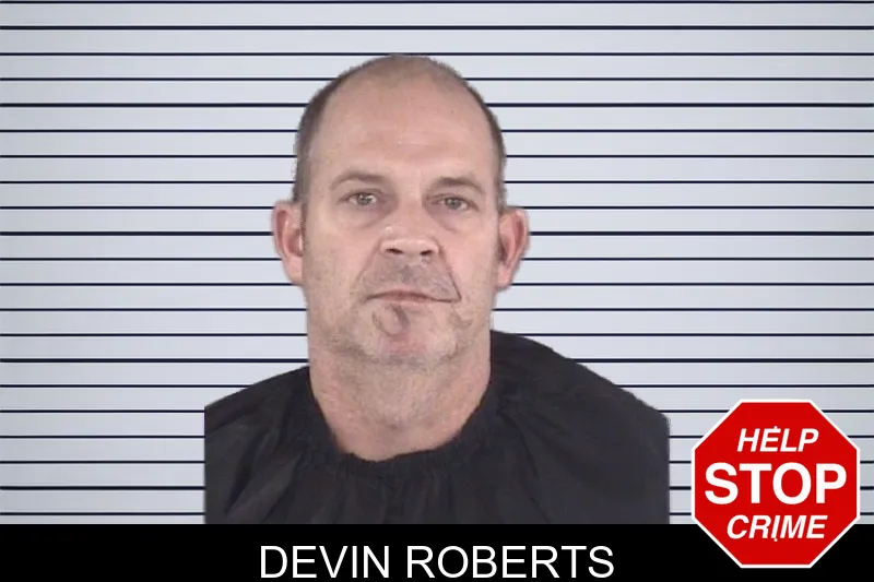 Devin Roberts mugshot