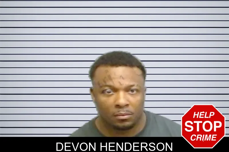 Devon Henderson mugshot