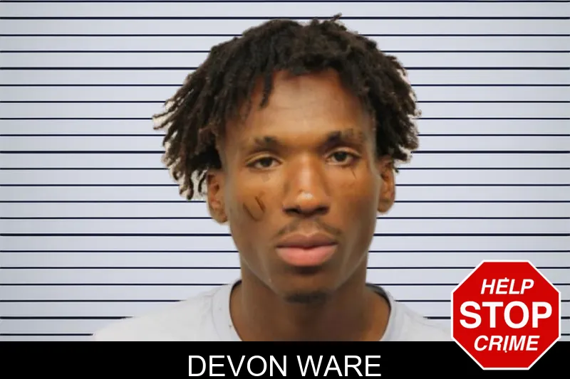 Devon Ware mugshot