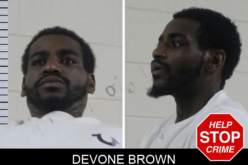 Devone Brown mugshot