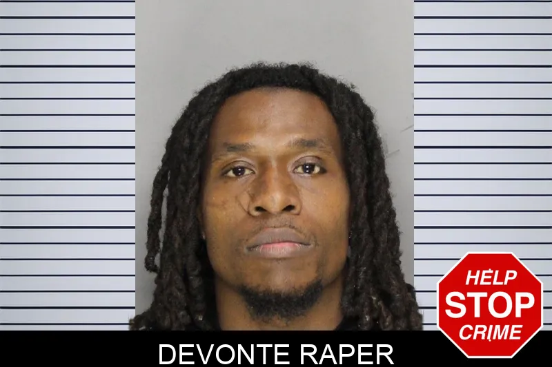 Devonte Raper mugshot