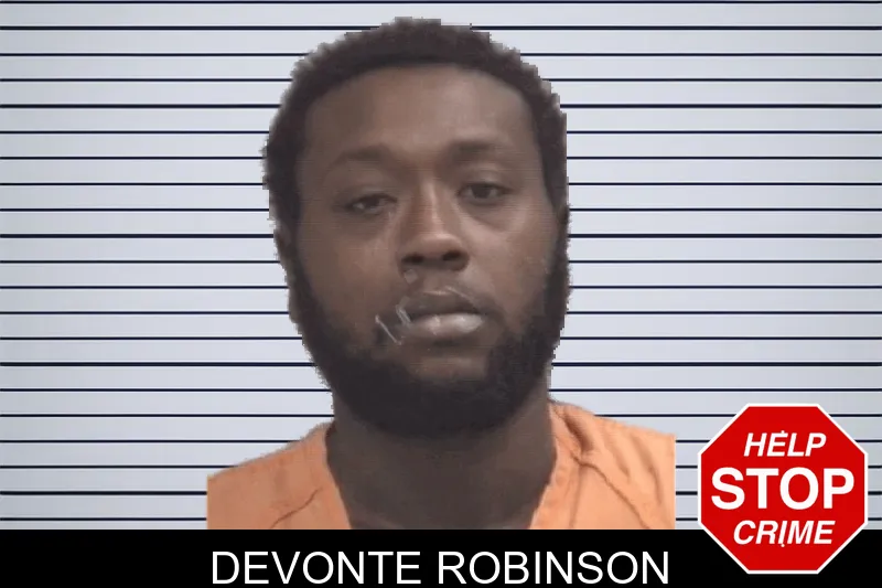 Devonte Robinson mugshot