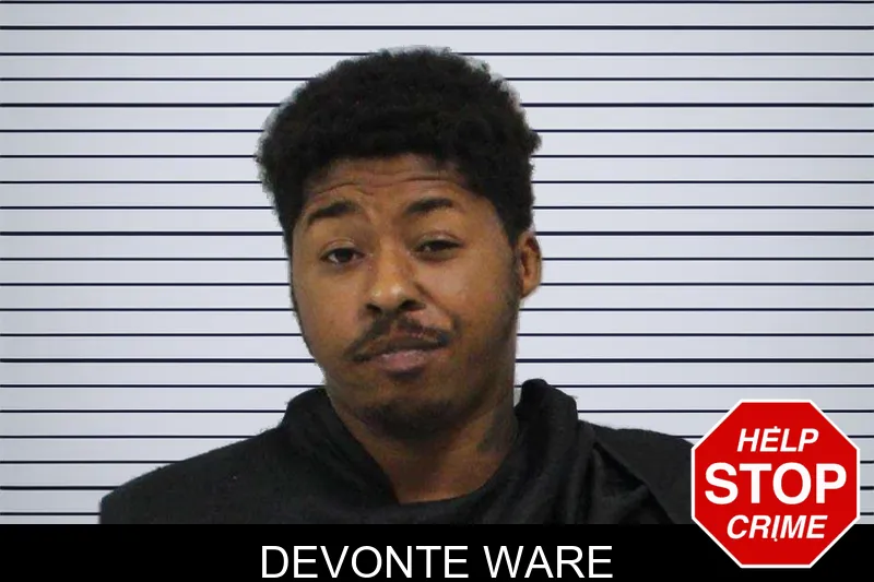 Devonte Ware mugshot