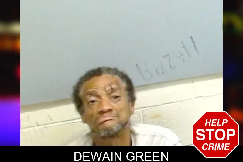Dewain Green mugshot