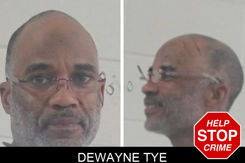 Dewayne Tye mugshot