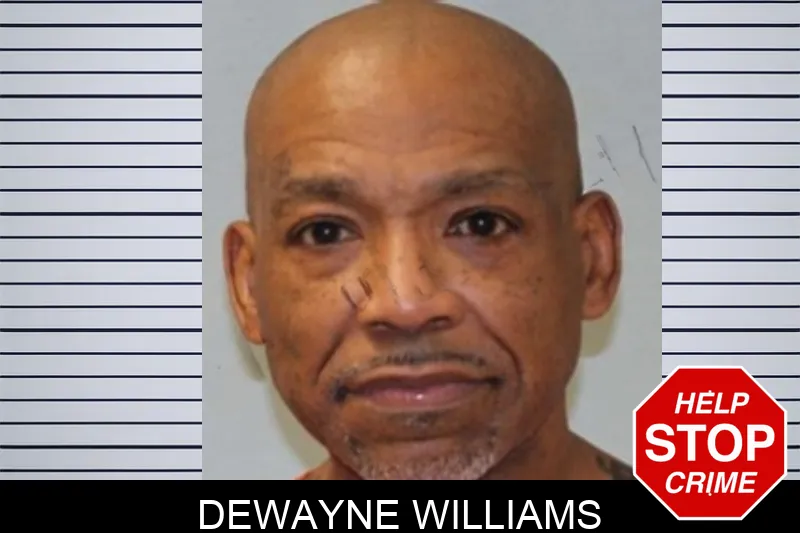 Dewayne Williams mugshot