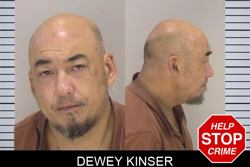 Dewey Kinser mugshot