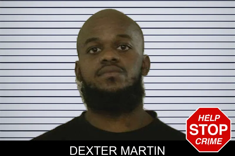 Dexter Martin mugshot