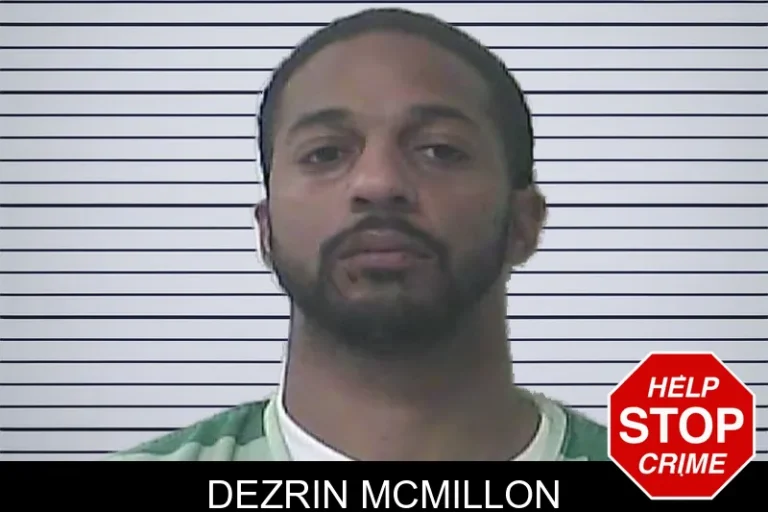 Dezrin McMillon mugshot – Oconee County , Georgia Dezrin McMillon