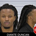 Diante Duncan mugshot