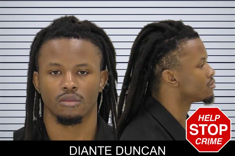 Diante Duncan mugshot