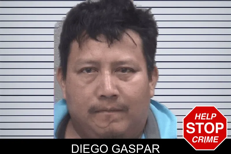 Diego Gaspar mugshot