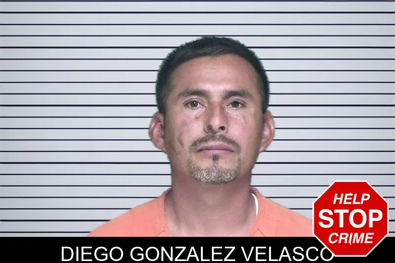 Diego Gonzalez Velasco mugshot