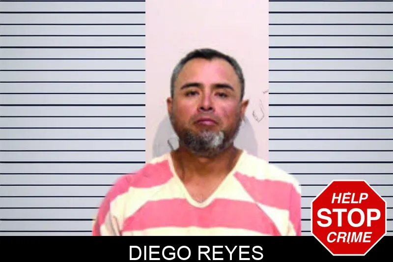 Diego Reyes mugshot