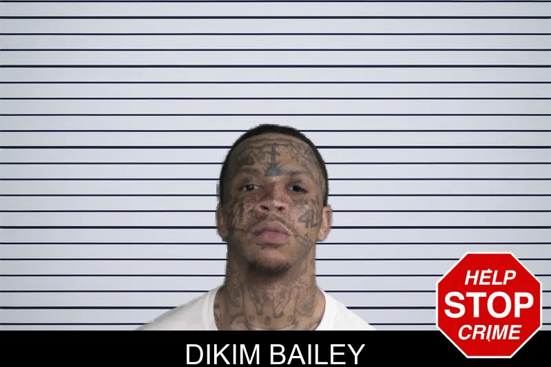 Dikim Bailey mugshot