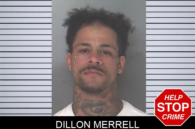Dillon Merrell mugshot