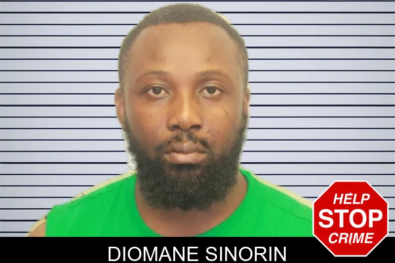 Diomane Sinorin mugshot