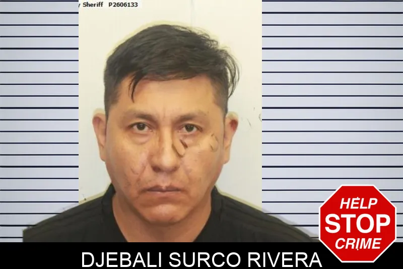 Djebali Surco Rivera mugshot