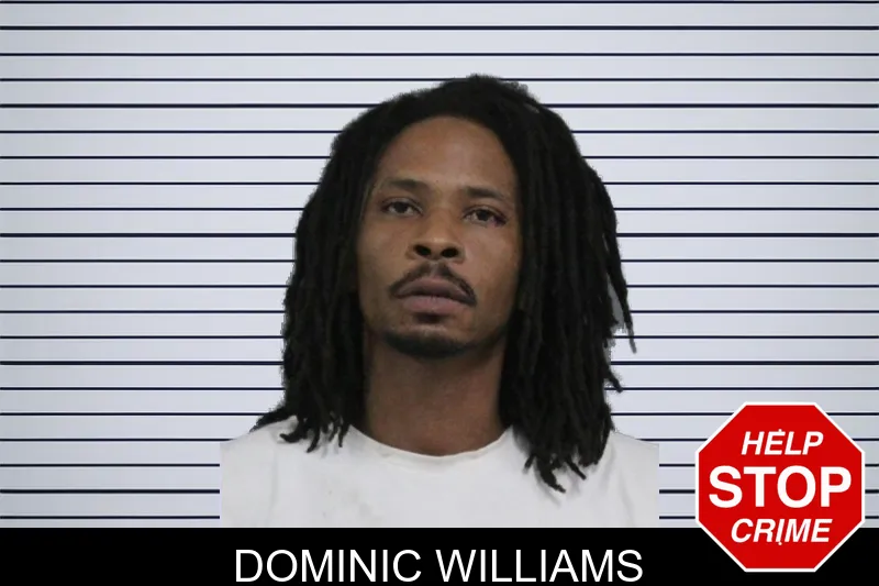 Dominic Williams mugshot