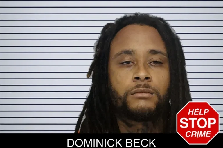 Dominick Beck mugshot – Bibb County , Georgia Dominick Beck