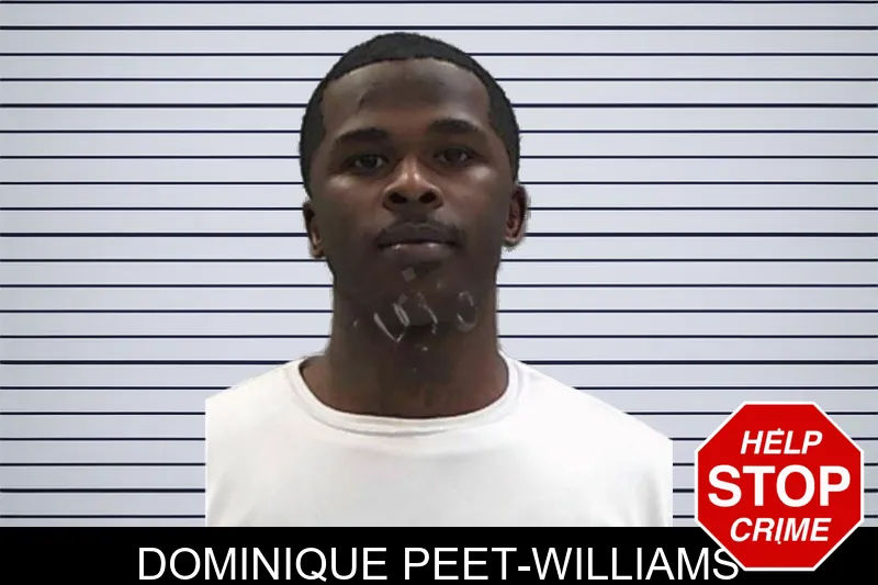 Dominique Peet-Williams mugshot