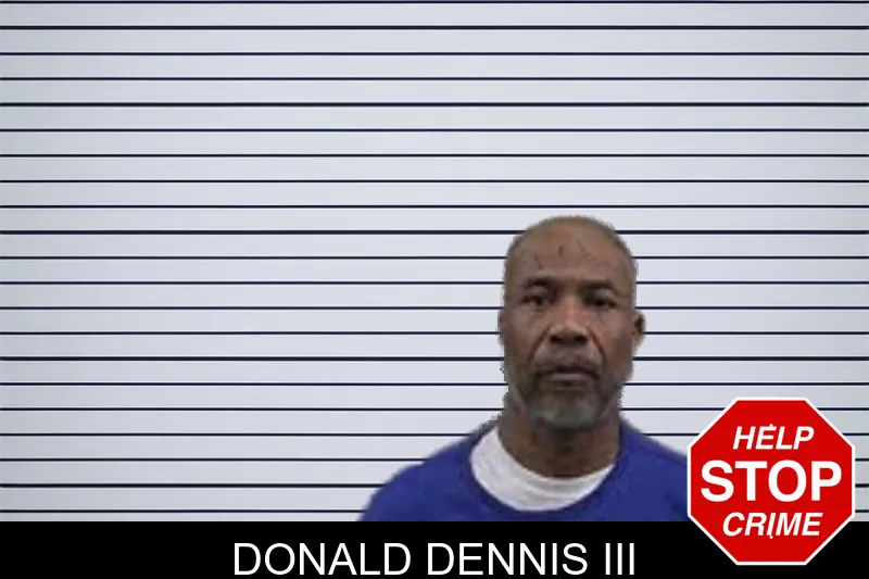 Donald Dennis III mugshot